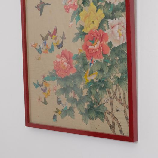 A Chinese Silk Painting