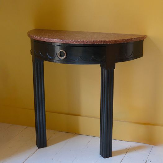 Art Deco Wall-attached Console