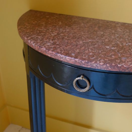 Art Deco Wall-attached Console