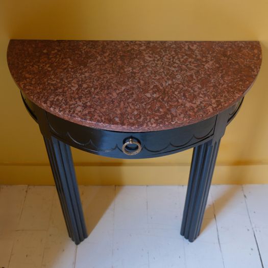 Art Deco Wall-attached Console