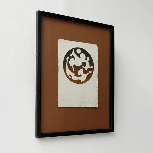 An Embossed Etching