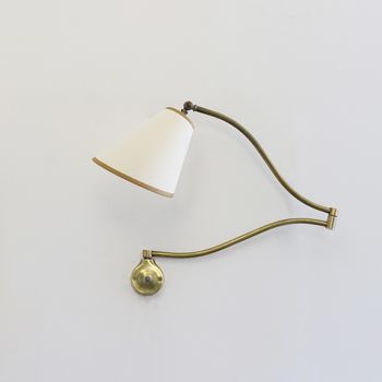 A Brass Extending Wall Light