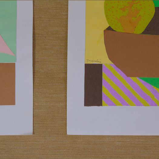 A Set of Fruit Bowl Collages