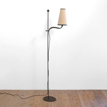 A Sun-finial Floor Lamp