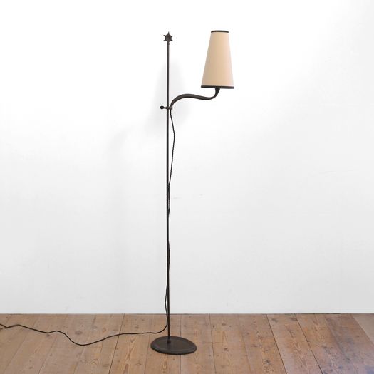 A Sun-finial Floor Lamp