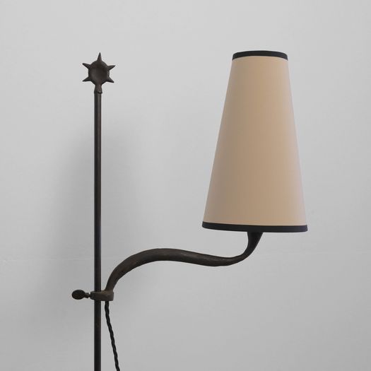A Sun-finial Floor Lamp
