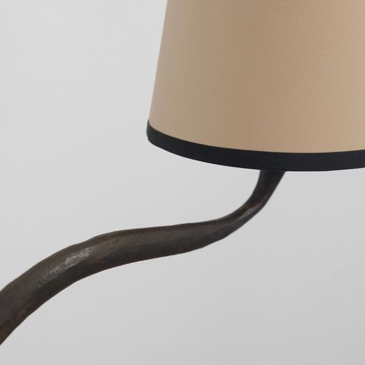 A Sun-finial Floor Lamp