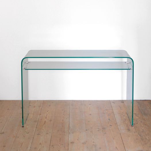 A Glass Console Table