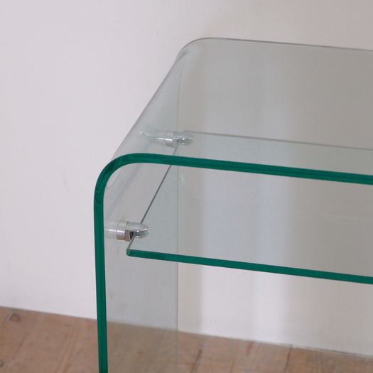 A Glass Console Table