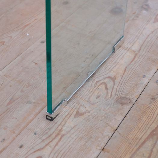 A Glass Console Table