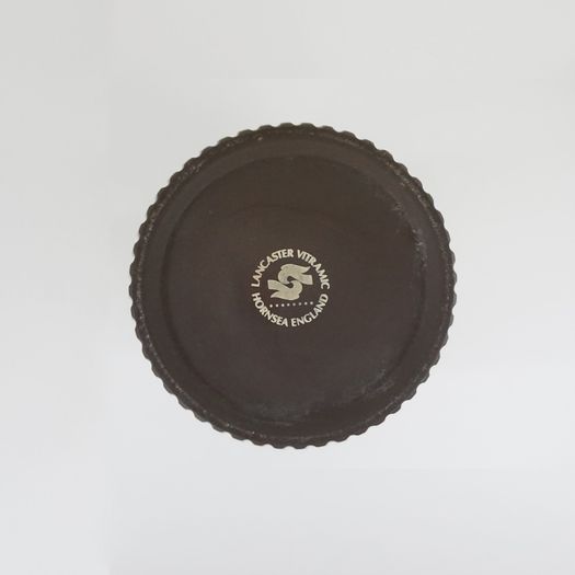 Three Brown Urn Vases