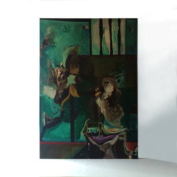A Large Abstract Painting
