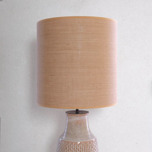 A Large Pottery Lamp