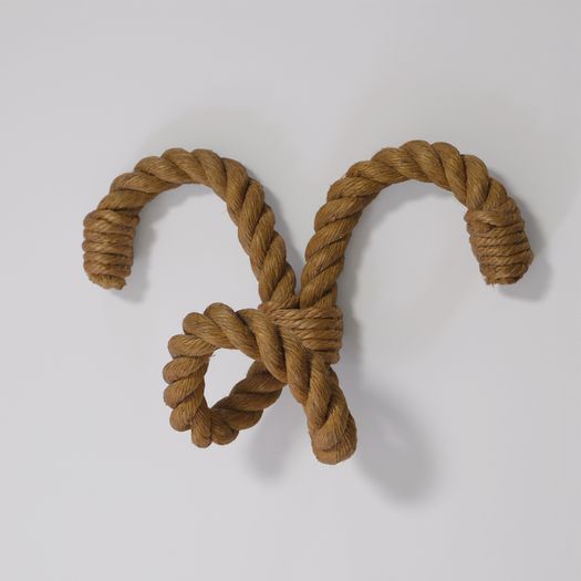 A Rope Coat Hook