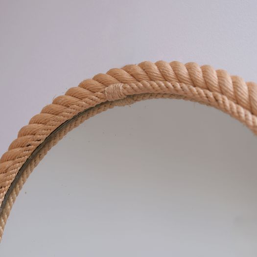A Large Rope Mirror