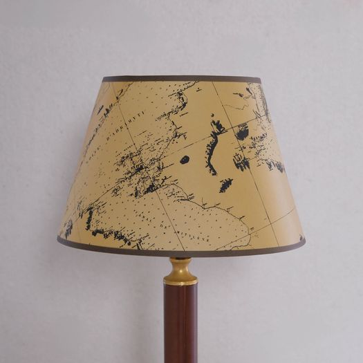 A Leather Table Lamp
