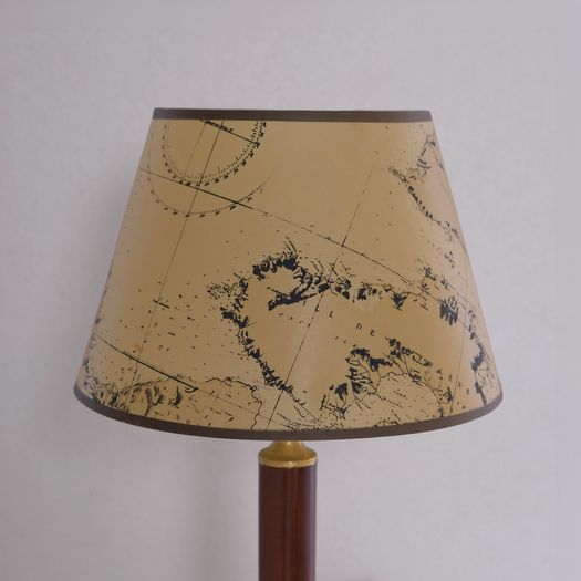A Leather Table Lamp