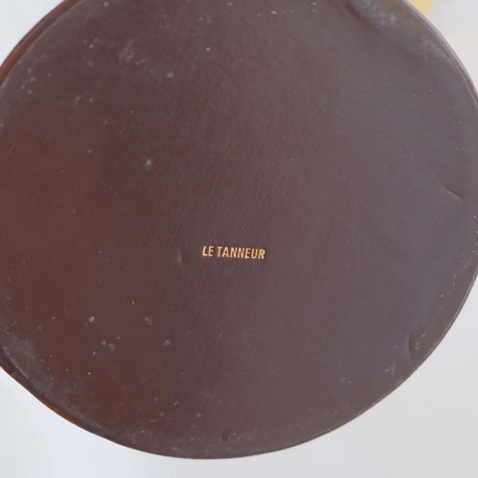 A Leather Table Lamp