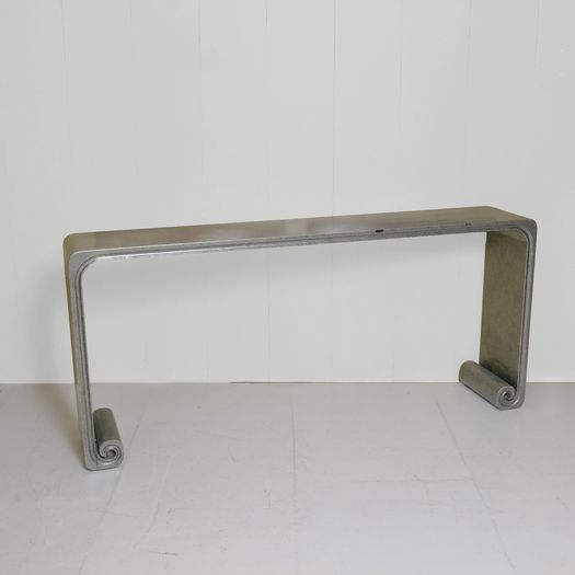 A Long Scroll Console Table