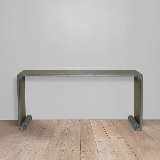 A Long Scroll Console Table