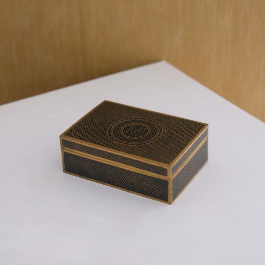 A Cloisonné Enamel Box