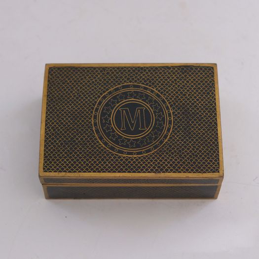 A Cloisonné Enamel Box