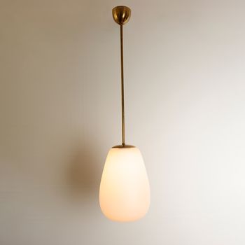 An Opal Pendant Light