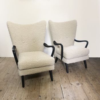 A Pair of Lounge Chairs