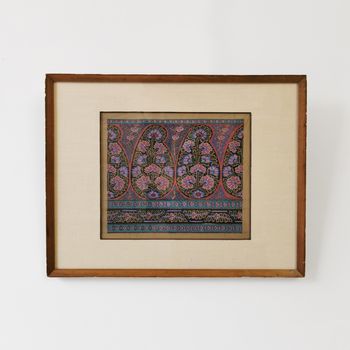 A Paisley Gouache Project