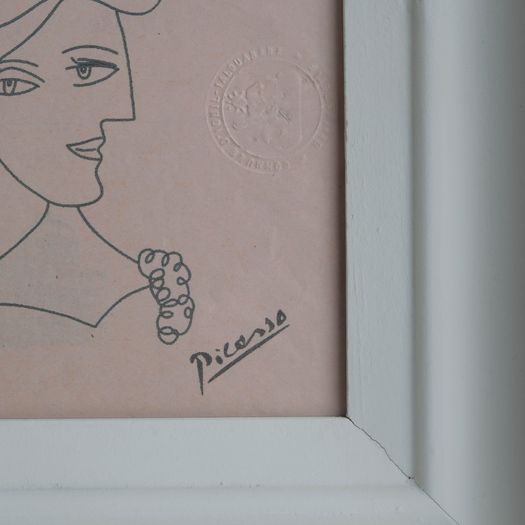 A Picasso Print (Beret)
