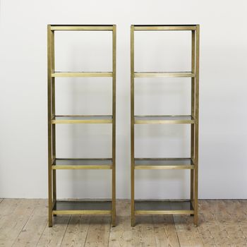 A Pair of Shelving Units