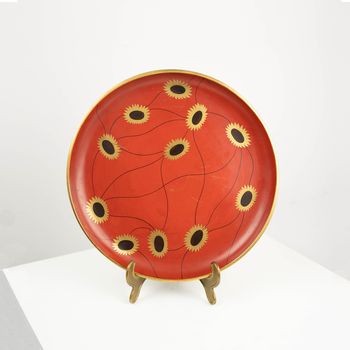 A Red Lacquer Tray