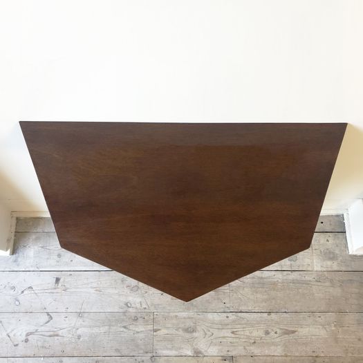 A Semi Octagonal Console Table