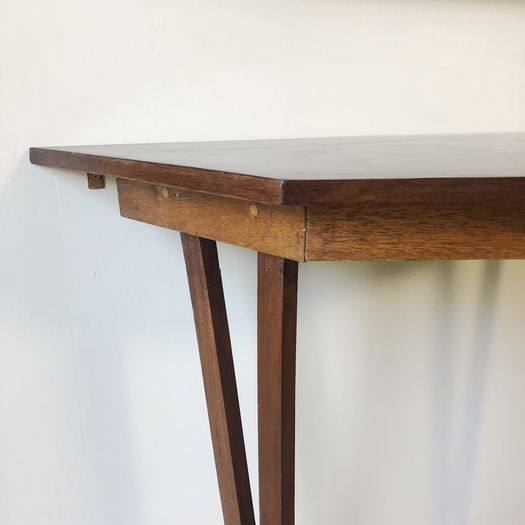 A Semi Octagonal Console Table