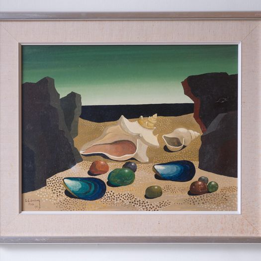 A Surrealist Beachscape