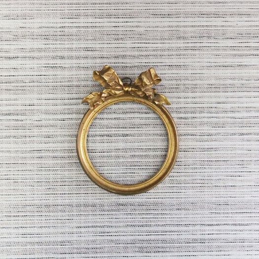 A Louis XVI Bronze Frame