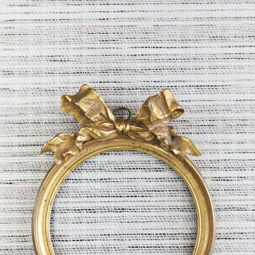 A Louis XVI Bronze Frame