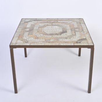 A Tiled Side Table