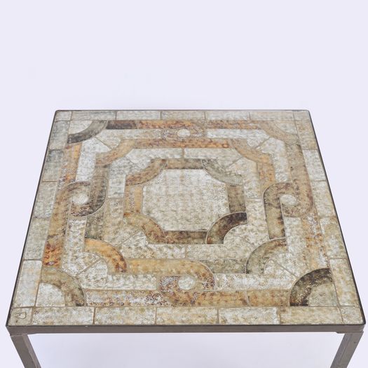 A Tiled Side Table