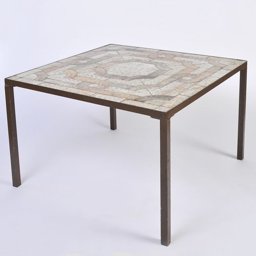 A Tiled Side Table