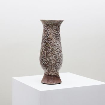 A Tall CAB Pottery Vase