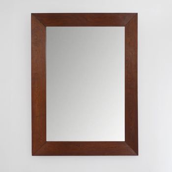 A Substantial Oak Mirror