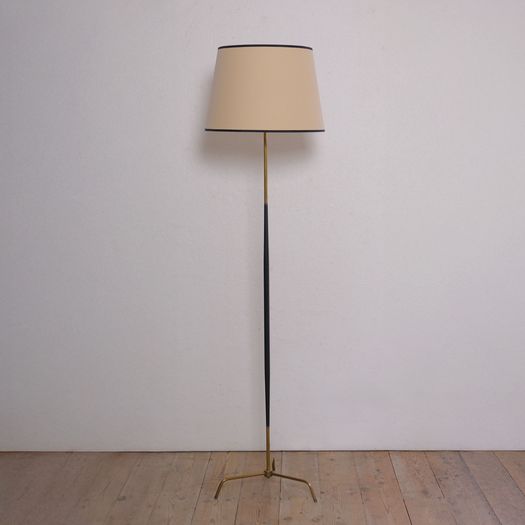 Brass & Black Floor Lamps