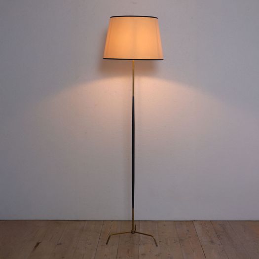 Brass & Black Floor Lamps