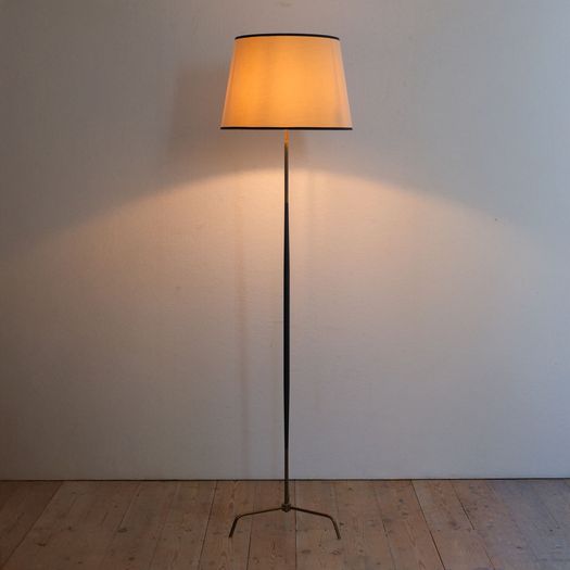 Brass & Black Floor Lamps