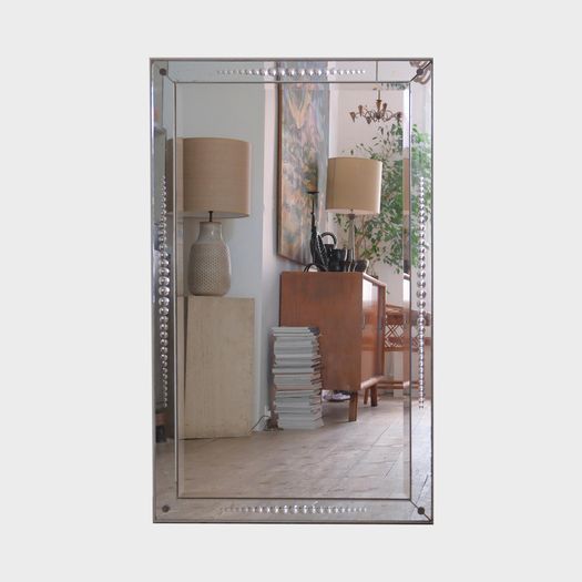 A Tall Venetian Mirror