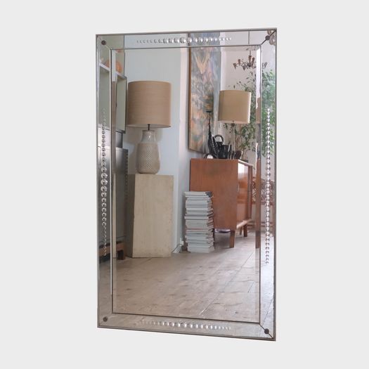 A Tall Venetian Mirror