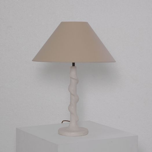A Waxed Plaster Lamp