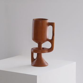 A Carved Wooden Cup
