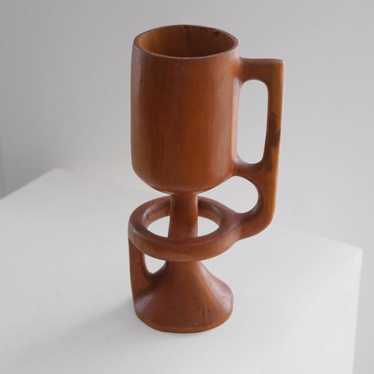 A Carved Wooden Cup